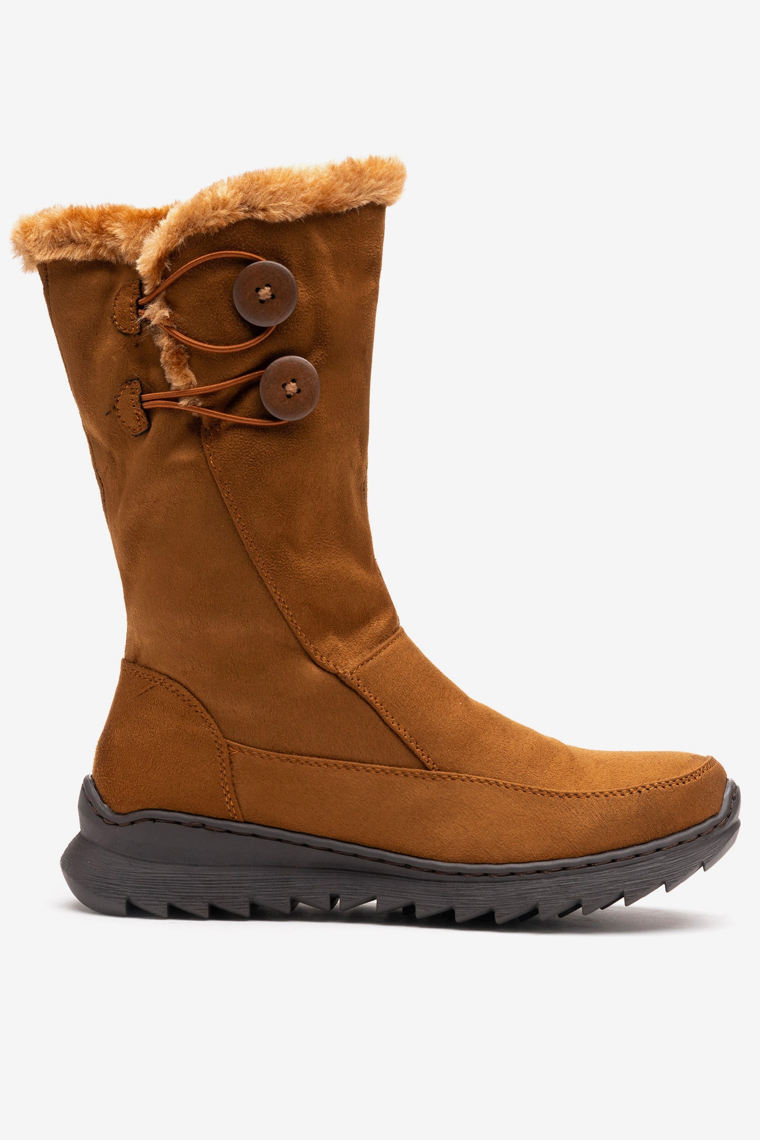 Bota Casual Mujer Café Claro Mariella Chinitown Chinitown